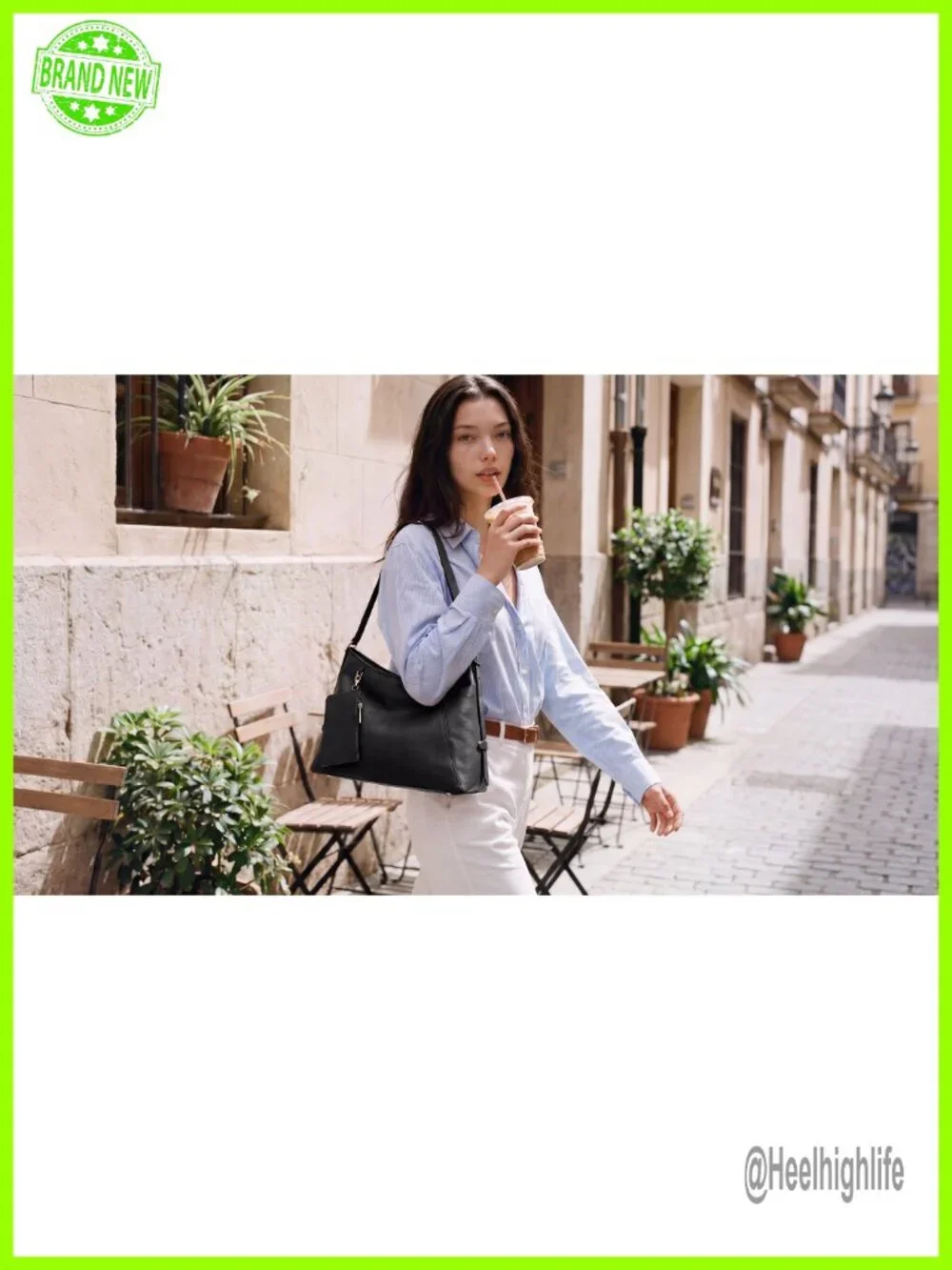 PU Leather Hobo Bag with Multi-Pockets, Crossbody Shoulder Tote, Detachable